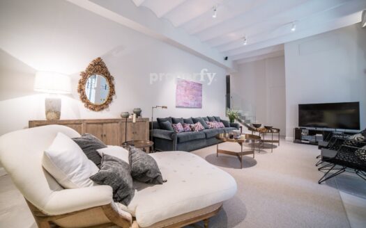 Exclusiva vivienda con terraza-jardín en Galvany, Barcelona